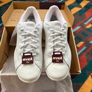 Ryka White Casual Sneakers, new in box, size 8 women’s